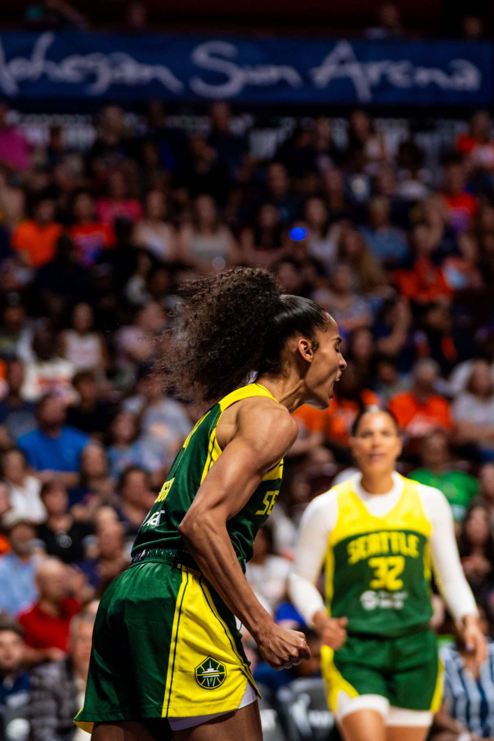 Game 27: Seattle @ Connecticut, 101-85